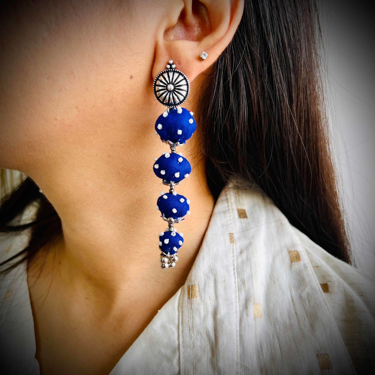 Spring Blue Earring