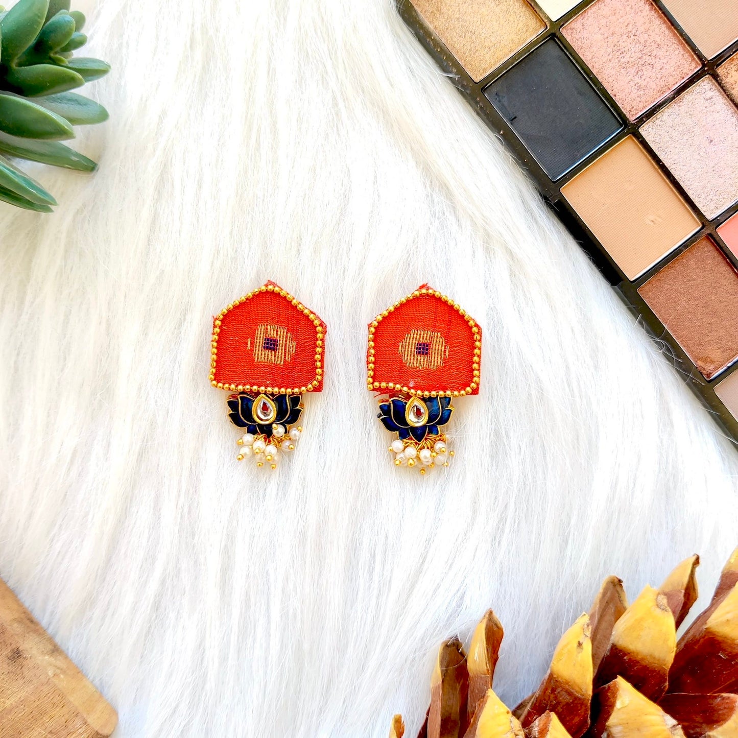 Lotus Cluster Earring