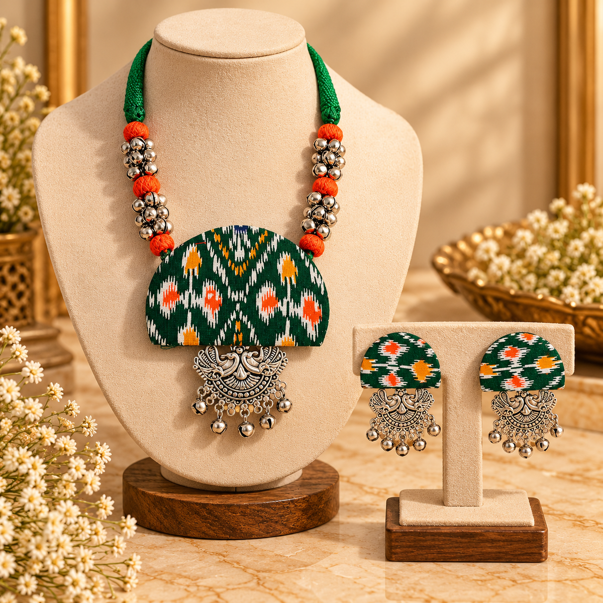 Ikat Green Set