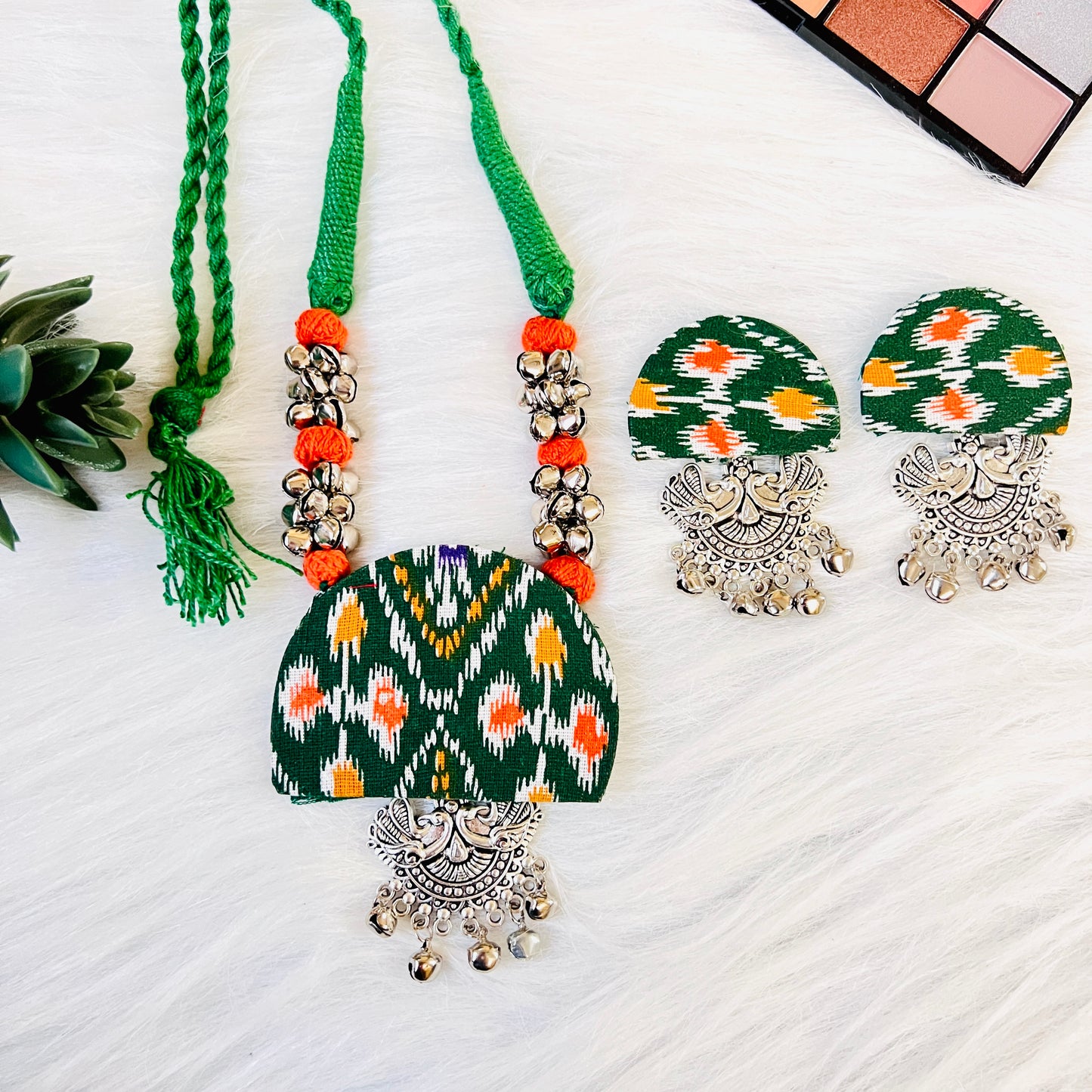 Ikat Green Set