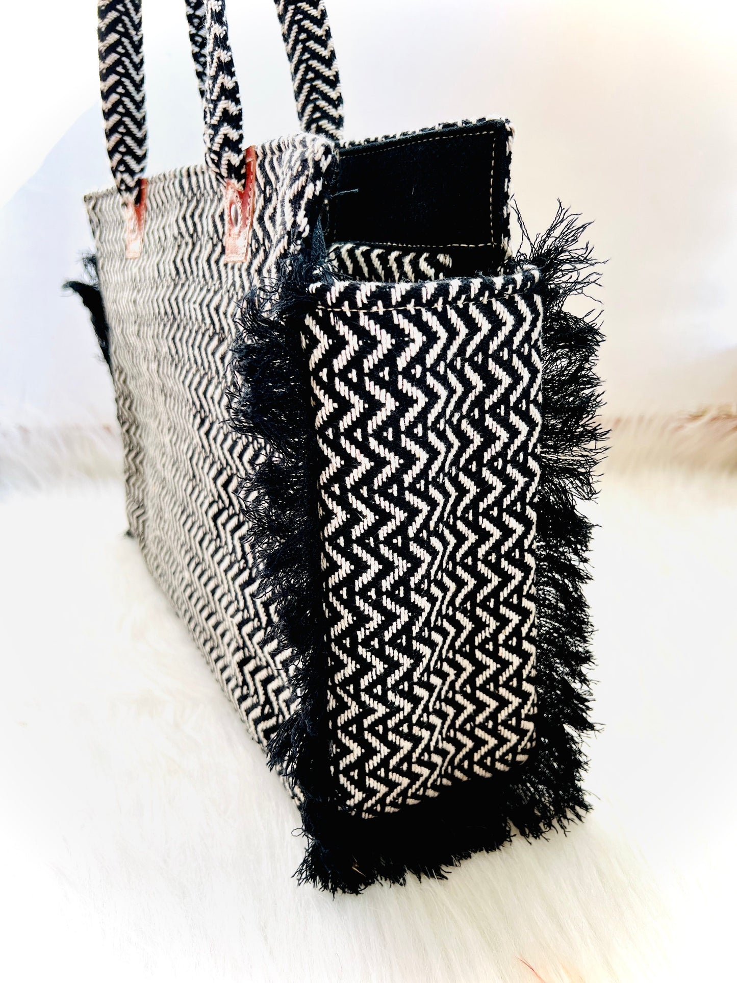 Glam Fringe Laptop Bag