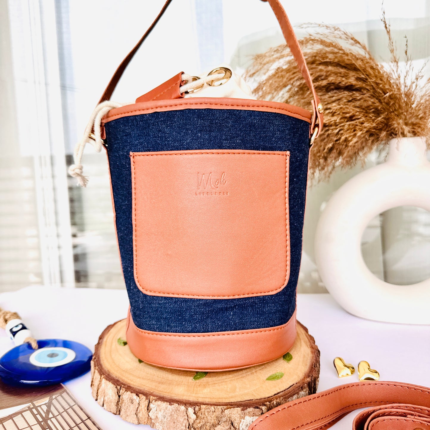 Denim Daze Bucket Bag