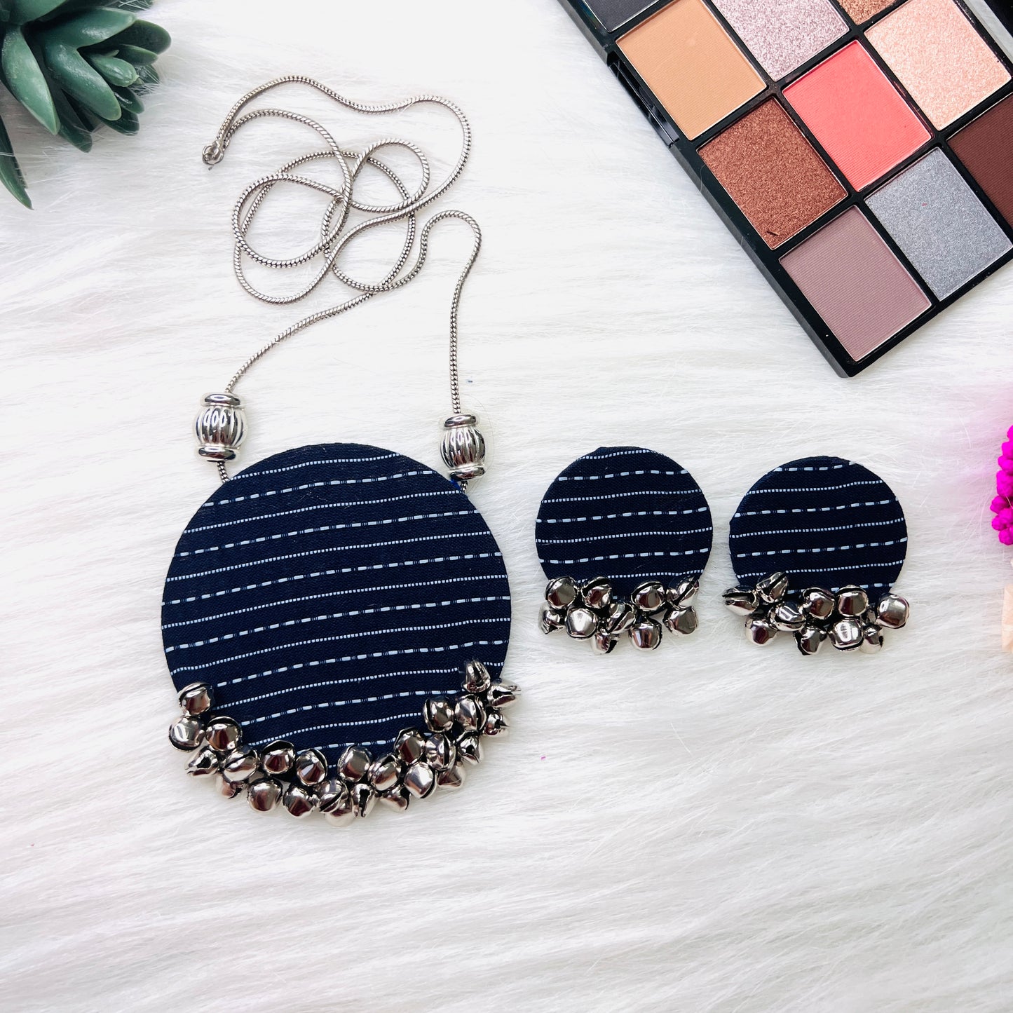 Indigo Kantha Set