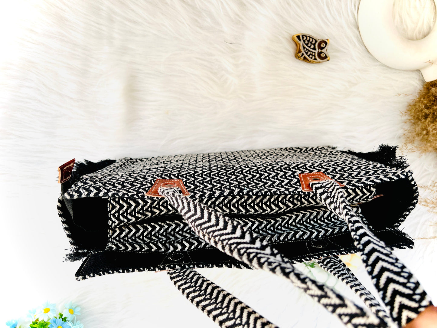 Glam Fringe Laptop Bag