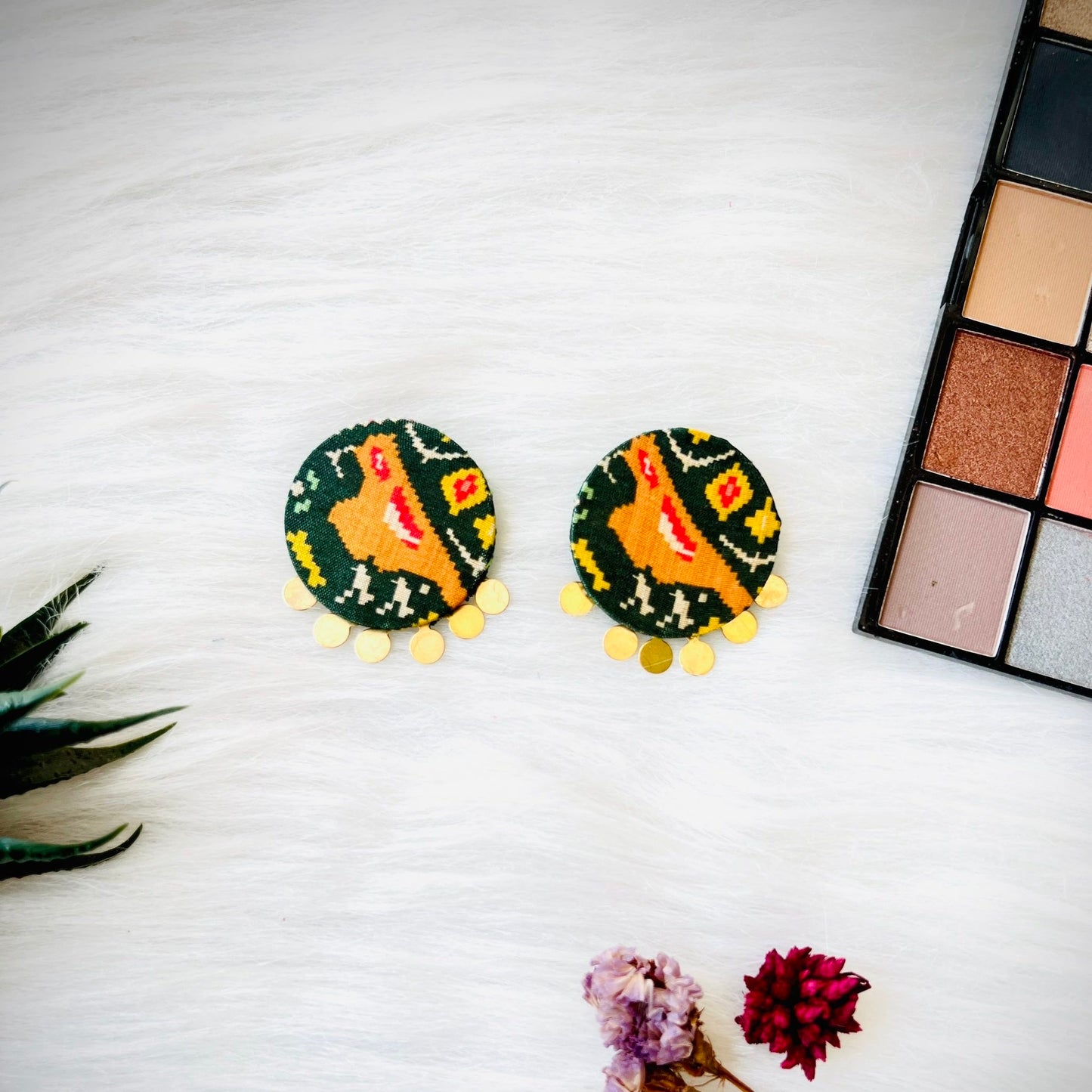 Parrot Patola Earring