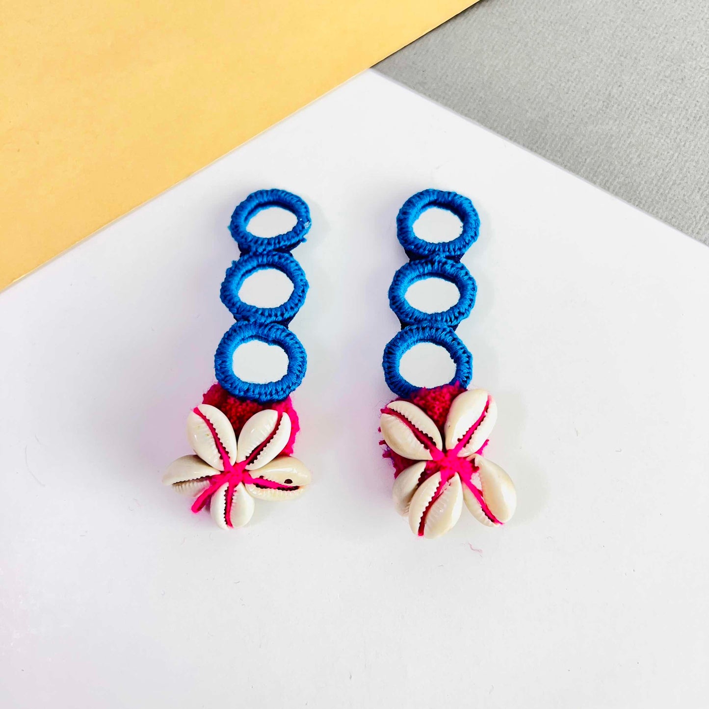Mirror Blue Earring