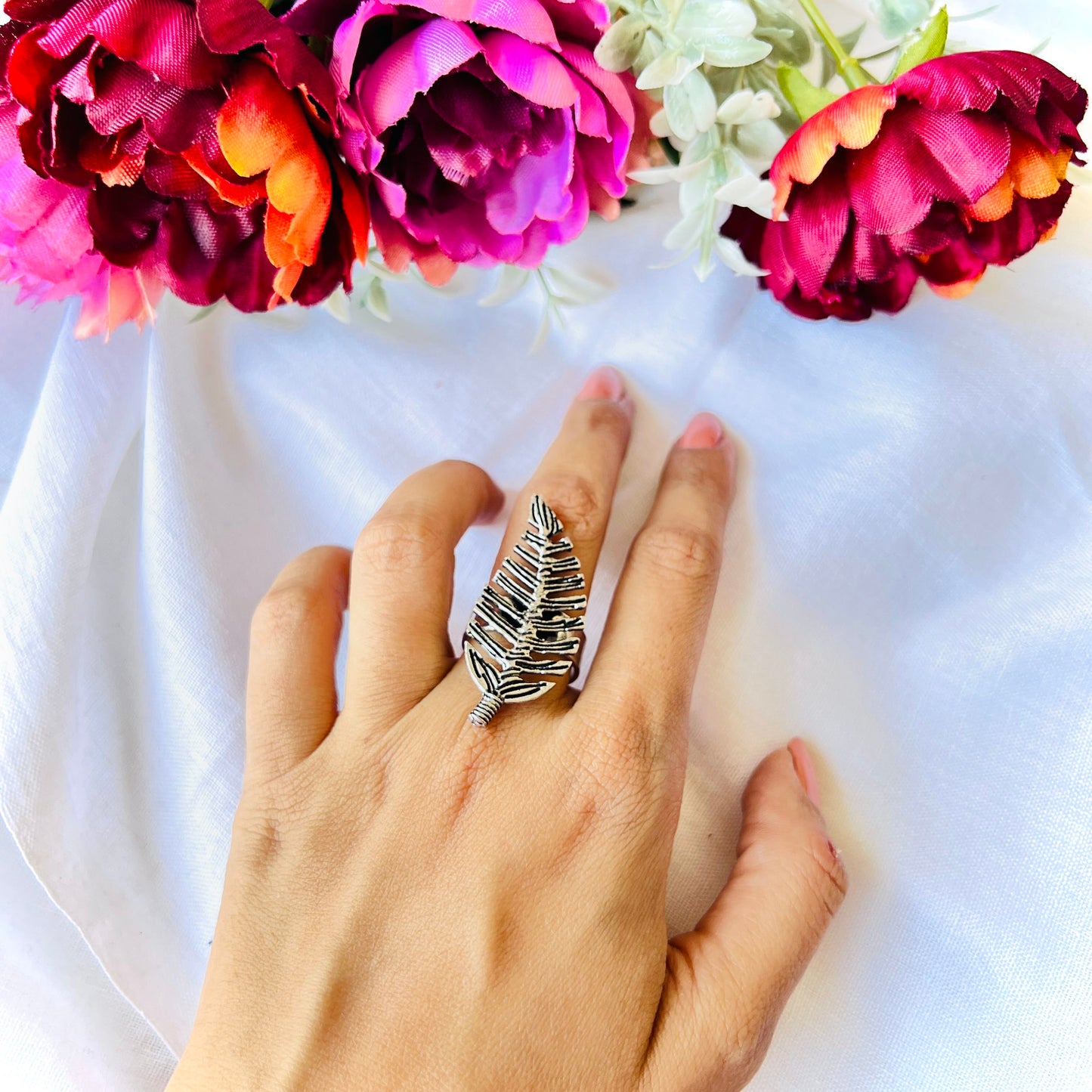 Olive leaf Ring