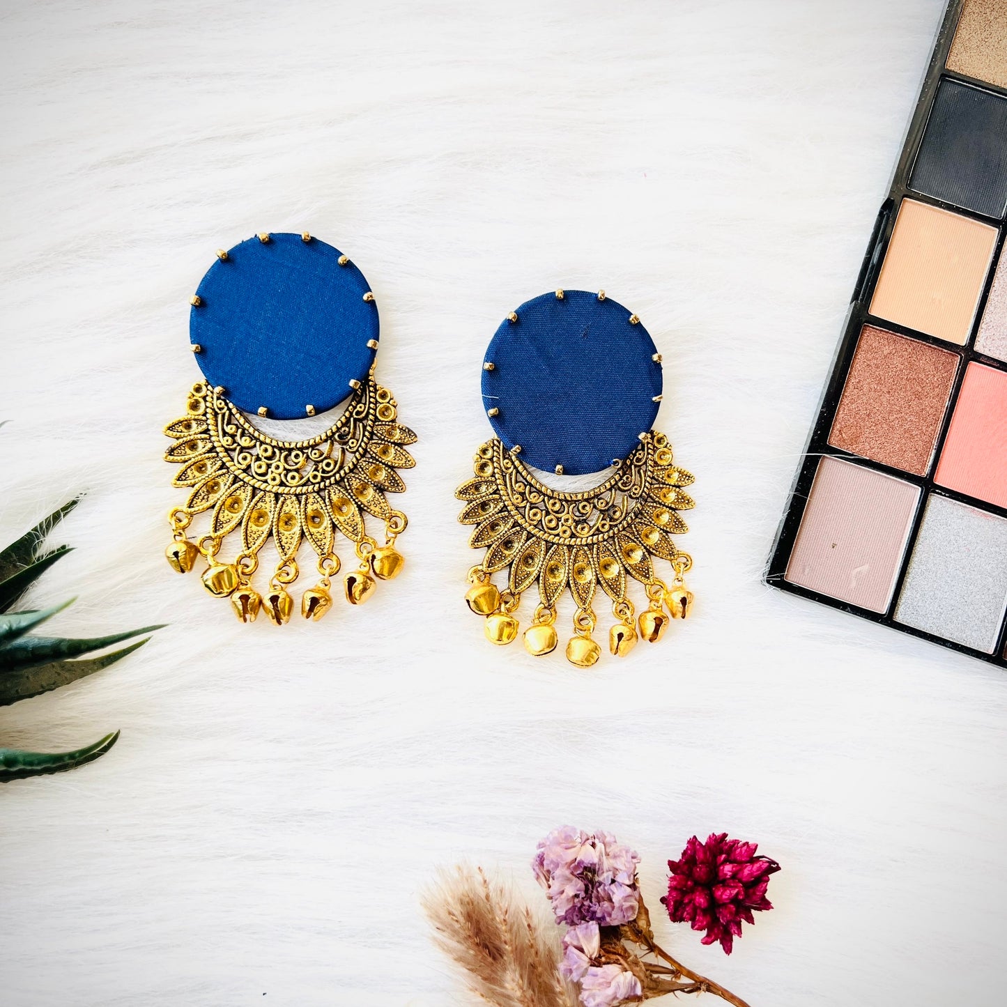 Handcrafted Blue Earring