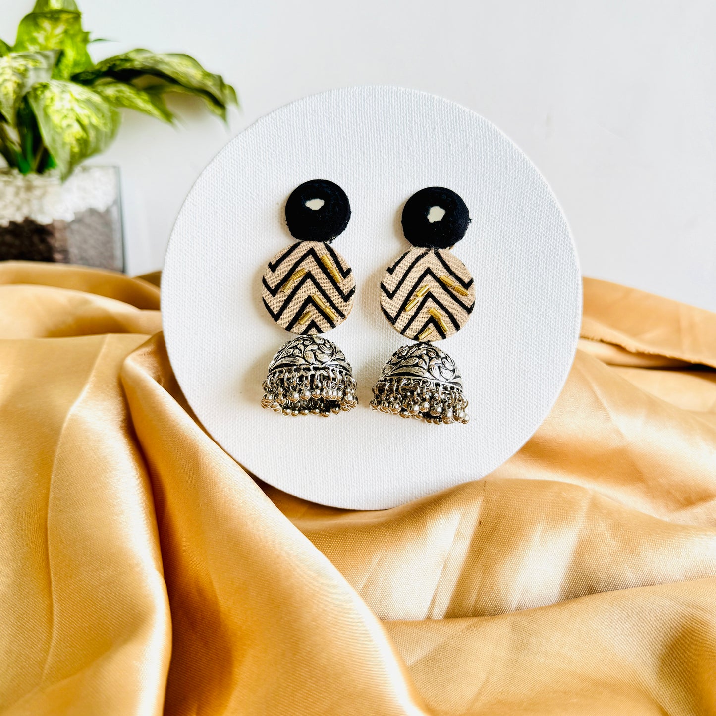 Black Mirror Earring