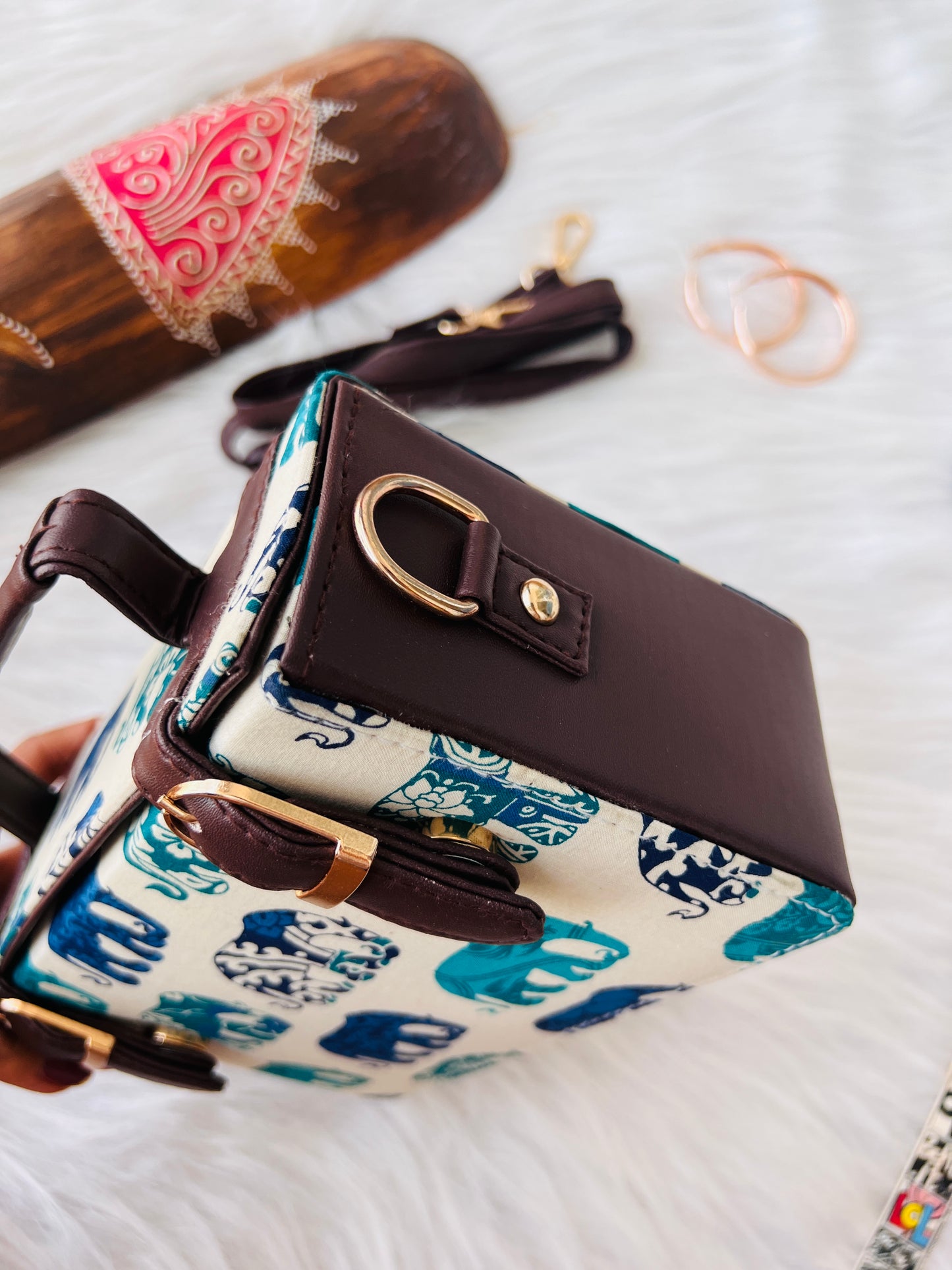 Elephant Box Sling Bag