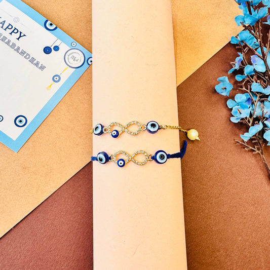 Evil Eye Rakhi009 + Lumba
