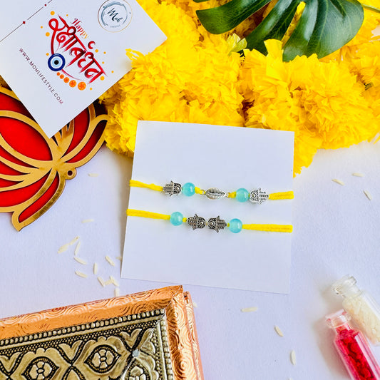 Hamsa Rakhi + Lumba