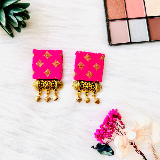 Pink Golden Earing