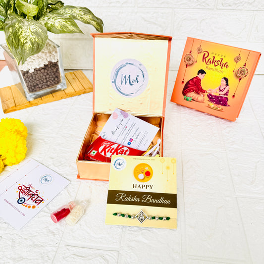 Bundhan Box Hamper For Bhai
