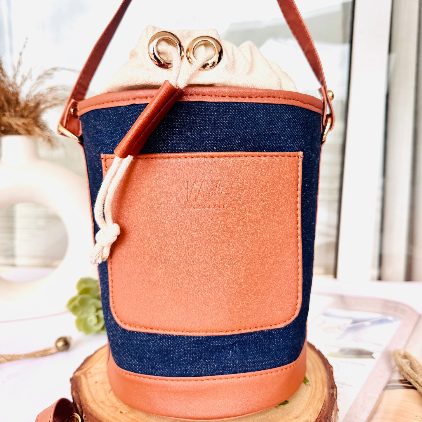 Denim Daze Bucket Bag