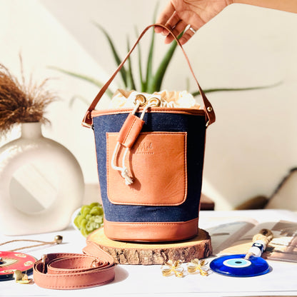 Denim Daze Bucket Bag