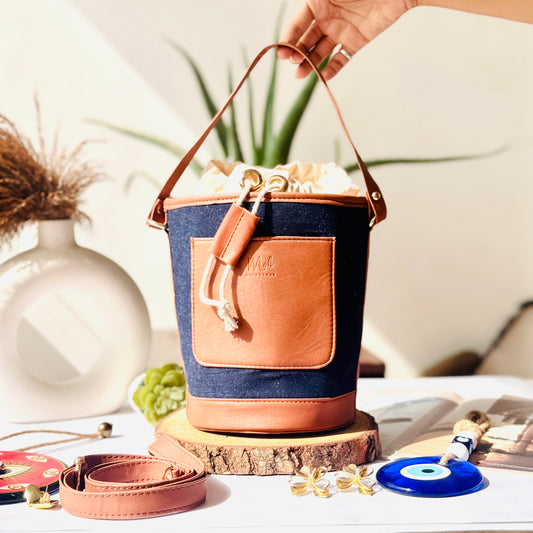 Denim Daze Bucket Bag