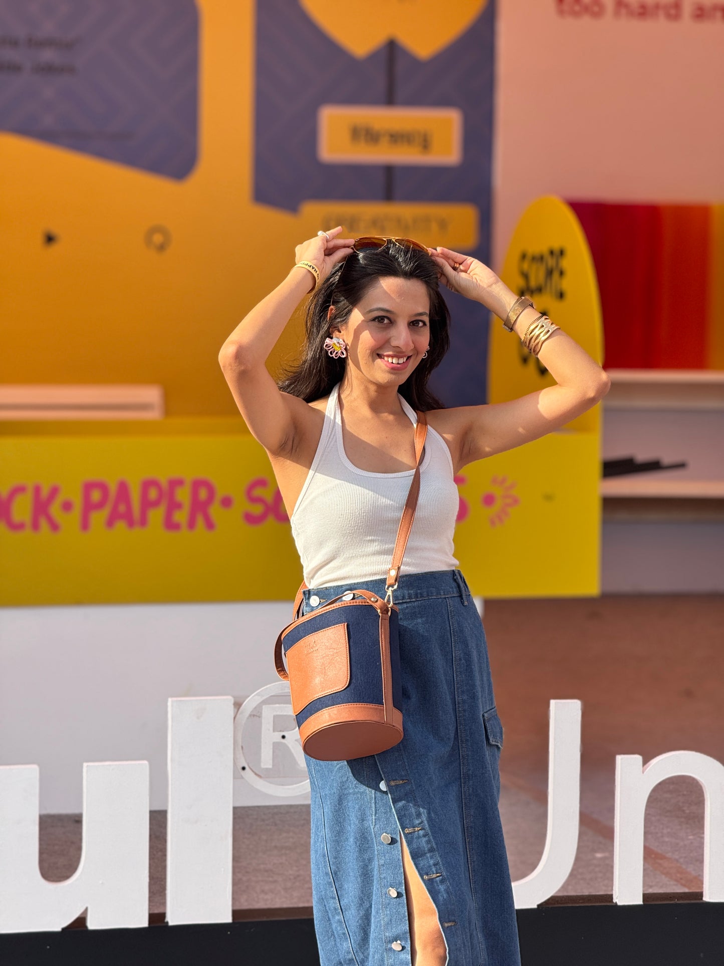 Denim Daze Bucket Bag