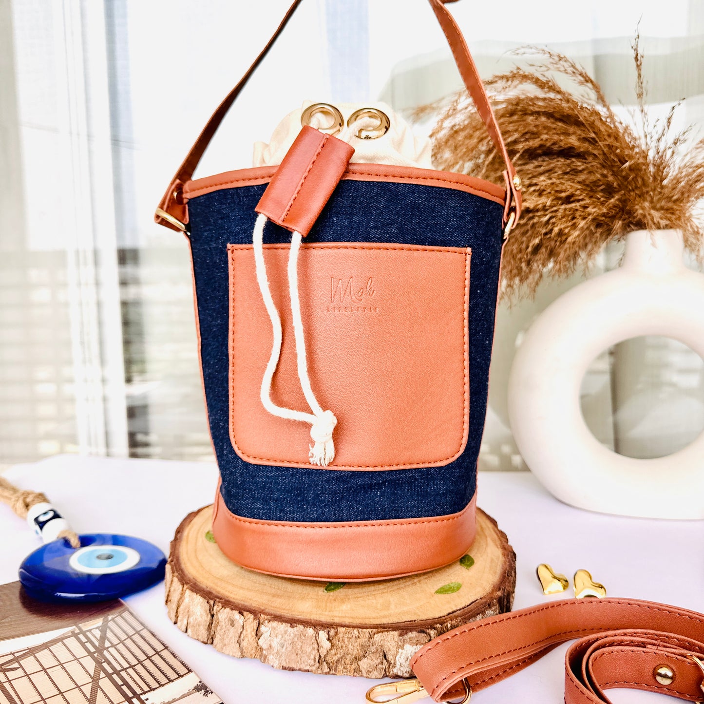 Denim Daze Bucket Bag