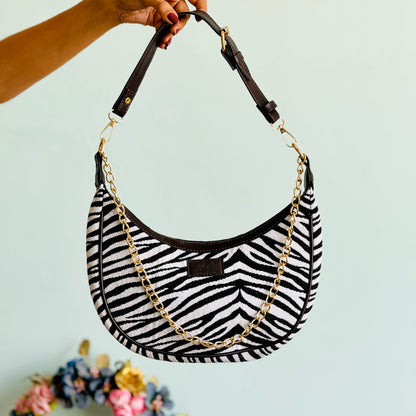 Zibra Moon Bag