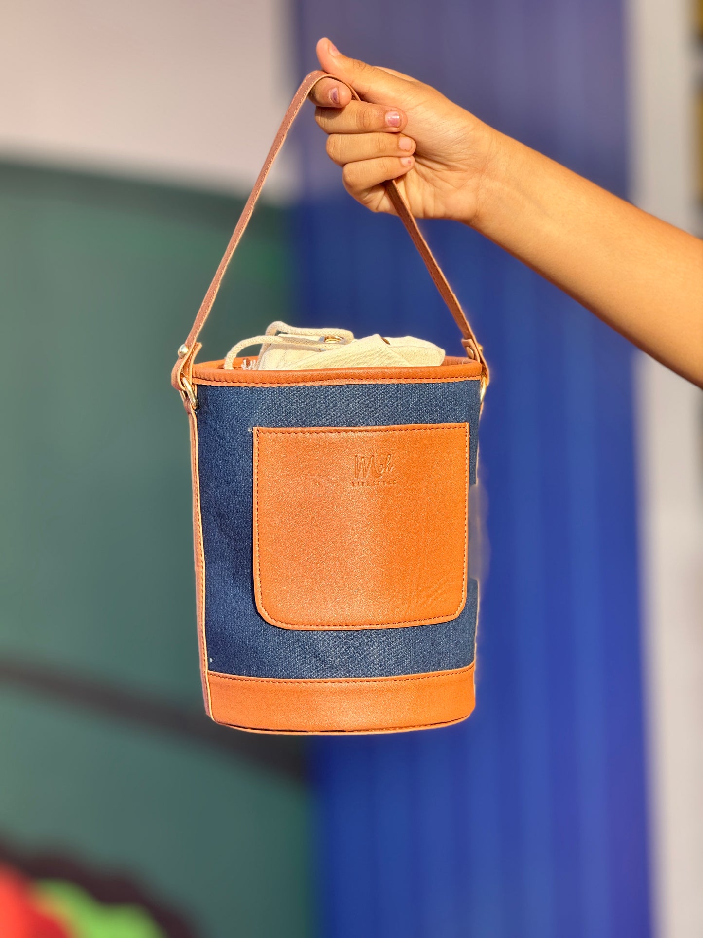 Denim Daze Bucket Bag