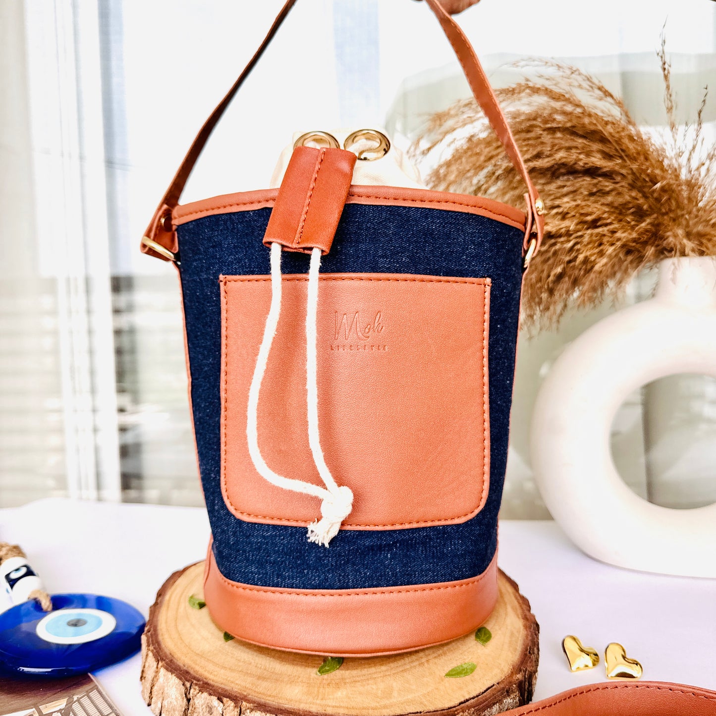Denim Daze Bucket Bag