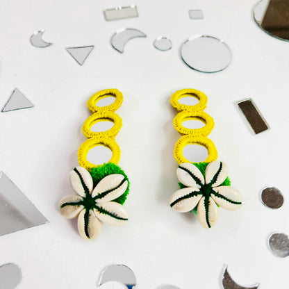 Mirror Yellow Earring