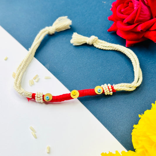 Stylish Pearl Rakhi