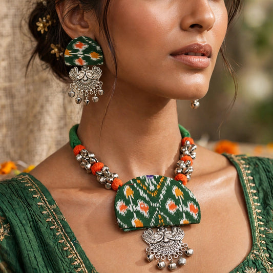Ikat Green Set