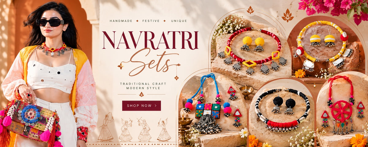 Navratri Sets banner for MohLifestyle